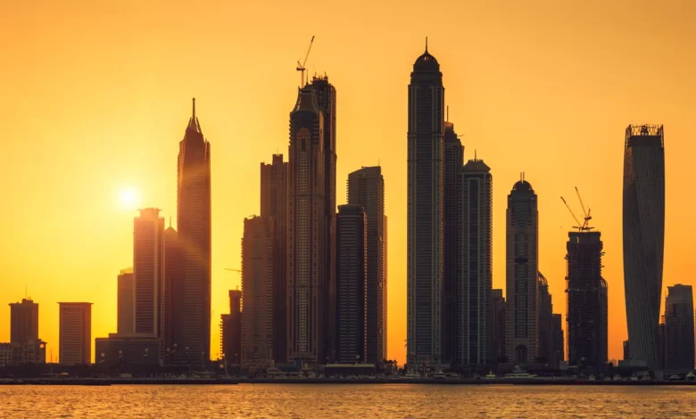 Growtech Dubai 2026 etkinliğine ev sahipliği yapan Dubai şehir manzarası